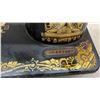 Image 8 : Two Vintage Singer Sewing Machines, Model 27/127 and Model 15 with Gold Decals