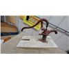 Image 4 : Jas. Smart Mfg. Co. Ltd. Antique Cast Iron Hand Cistern Pump, Brockville Ontario