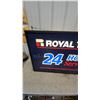 Image 2 : Royal Trust 24 Hour Service Double-Sided Illuminated Sign 24 x 38" Working