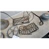 Image 4 : National Electric Manufacturing Co. B-6 Electric Bell, Valve Wheels, Heat Lamp, and More
