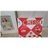 Image 2 : Coca-Cola Collectibles Lot: Digital Clock Radio, Chess Set, Crate, Framed Print, and More