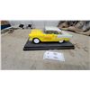 Image 1 : Coca-Cola 1955 Chevrolet Bel Air Die-Cast Scale Model Car, Yellow and White 1/18 Scale