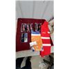 Image 1 : 6x Mats Sundin Mini Hockey Stick Display, 0Budweiser Scarves