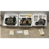 Image 1 : Three Hawthorne Village Illuminated Collectible Houses with Certificates of Authenticity