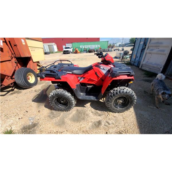 2015 Polaris 570 EFI Quad 4x4 with Winch, Well Maintained, 7,200 Kilometers