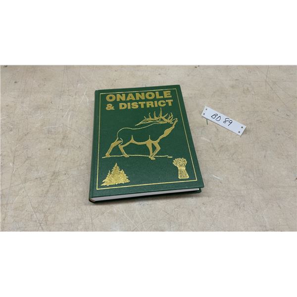 Rare! Onanole & District Manitoba Hardcover History Book (Harrison Park, Riding Mountain)