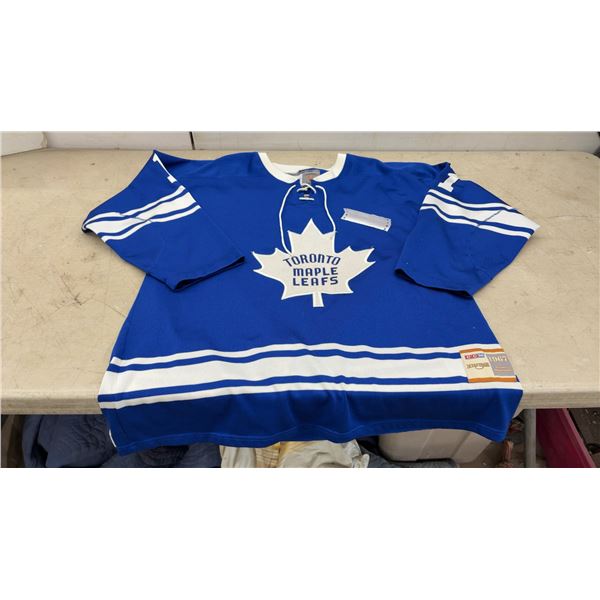 1967-68 Toronto Maple Leafs Period Authentic CCM Vintage Heritage Hockey Jersey Johnny Bower Hockey