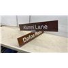 Image 1 : Alumni Lane and Dafoe Road Intersection Street Sign