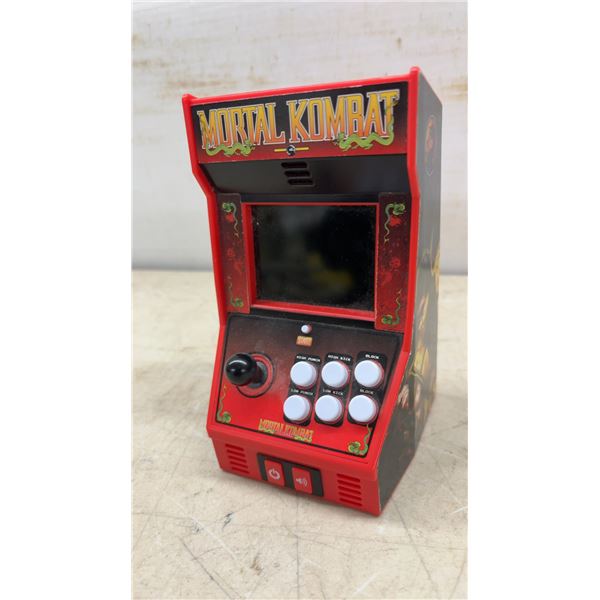 Vintage Coleco Pac-Man Tabletop Electronic Game and My Arcade Mortal Kombat Micro Player Mini