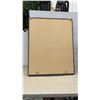 Image 4 : Large Jersey Display Case Shadow Box with Built-In Hanger, 32 x 40", Black Frame