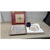 Image 1 : Selchow & Righter Scrabble Deluxe Edition Crossword Game with Turntable Base