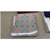 Image 2 : Selchow & Righter Scrabble Deluxe Edition Crossword Game with Turntable Base
