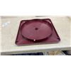 Image 3 : Selchow & Righter Scrabble Deluxe Edition Crossword Game with Turntable Base