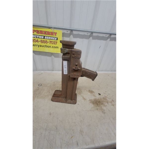 Barrett No. -Ton Cast Iron Jack