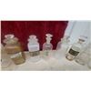 Image 3 : Collection of Vintage Apothecary Jars with Ground Glass Stoppers and Chemical Labels 15x