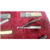 Image 4 : Collection of Vintage Straight Razors with Original Cases, Various Styles and Handle 6x