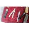 Image 8 : Collection of Vintage Straight Razors with Original Cases, Various Styles and Handle 6x