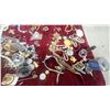 Image 4 : Collection of Costume Jewelry, Wristwatches, Brooches, Pearl Necklaces, Pins, and More