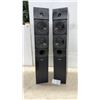Image 1 : Pair of Energy E:XL-28B-1 Floorstanding Tower Speakers, 2.5-Way, Black