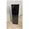 Image 2 : Black High-Gloss Tapered Display Pedestal, 36 x 10 1/2 x 19 1/2"