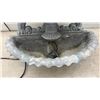 Image 2 : Two-Tier Lion Head Water Fountain, 29" High