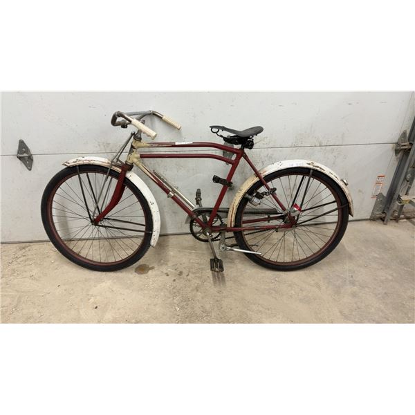 1941 Pre-War CCM Bike - Twin Tube Frame, Full Fenders, Original Paint, New Tires/Chain