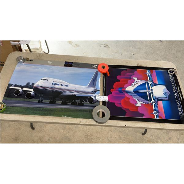4 Airplane Posters and Spruce Goose, Boeing and More