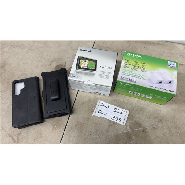 OtterBox Phone Case, Garmin Nüvi 1450 GPS Navigator, TP-Link TL-PA2010KIT, and More
