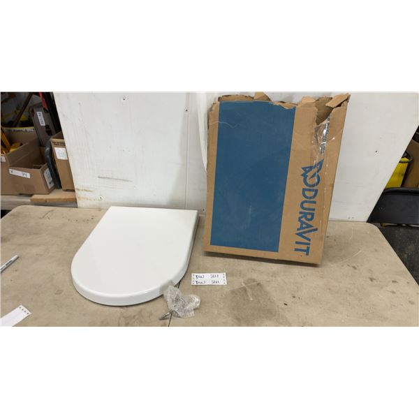 Duravit D-Neo Toilet Seat and Cover, Part Number 0023110000, White