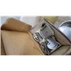 Image 7 : Vintage Kitchen Collectibles: Flour Sifter, Tin Canisters, Baking Pans, Cookie Cutters, and More