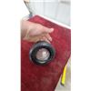 Image 4 : Firestone Tire-Shaped Promotional Ashtray with Embossed Glass Center Insert