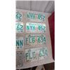 Image 2 : Collection of Saskatchewan License Plates from the 1980s to 2020s, Approximately 14 Pieces