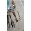 Image 2 : Vintage Metal Hair Rollers, Curling Irons, and Crimping Irons with Wooden Handles and More