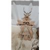 Image 2 : Two Black Forest Cuckoo Clocks with Carved Hunting Theme and Stag Head Antlers