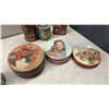 Image 3 : Collection of Vintage Decorative Tin Containers Including Victorian Memories and More