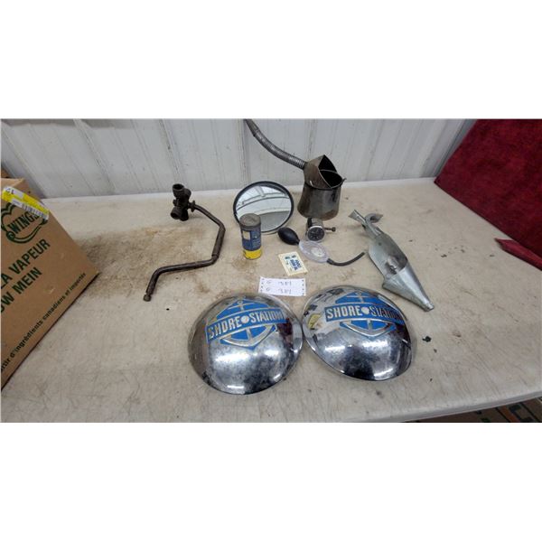 Shore Station Chrome Dome Boat Lift Covers, Hand Brace, Mirror, Gauge, and More