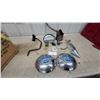 Image 1 : Shore Station Chrome Dome Boat Lift Covers, Hand Brace, Mirror, Gauge, and More