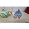 Image 2 : Collection of Ceramic House-Shaped Novelty Teapots and Miniature Village Houses