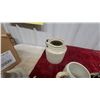 Image 2 : Collection of Miniature German Beer Steins, Stoneware Crock, and Spigots