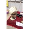Image 5 : Vintage Ceramic Bust Figurines, Gold Leaf Dishes, Pewter Plaque, and More Panther Ornaments