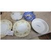 Image 5 : Assorted China Plates, Teapots, Black Pitcher, Stoneware Jar, and More