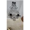 Image 2 : Brass Hookah Pipe, Brass Candlesticks, Copper Teapot, Iron Wall Sconce, and More