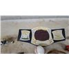 Image 2 : Toy Champion Wrestling Championship Belt and Assorted Vintage Toys Wooden Toss Game and More