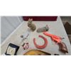 Image 4 : Toy Champion Wrestling Championship Belt and Assorted Vintage Toys Wooden Toss Game and More