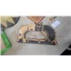 Image 4 : Pair of Copper Horse Relief Wall Plaques in Rustic Wood Frames and More