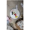 Image 4 : Vintage Disneyland Mickey Mouse Round Metal Serving Tray, Dolls, Tea Set, and More