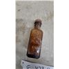 Image 4 : Two Antique Embossed Amber Glass Skull and Crossbones Poison Iodine Bottles, 1/2 Ounce