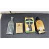 Image 4 : Vintage Antiseptic Bottles, Dettol, Eye-Gene, Skil Craft Alcohol Lamp, Carter's Pills, and More