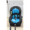 Image 2 : Evenflo Tribute 3811198C Convertible Car Seat in Black and Blue. Expiry Date: Dec 2027
