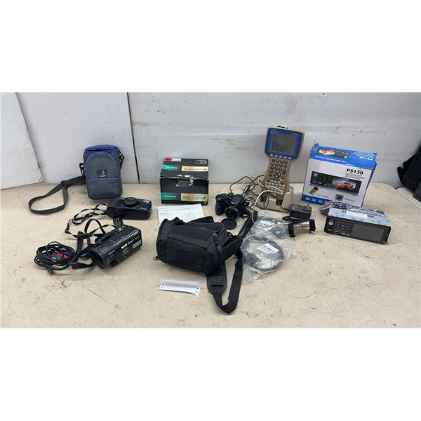 Fujifilm FinePix S1000fd Camera, JVC 3CCD Camcorder, P5130 Car Multimedia Player, Survey Data